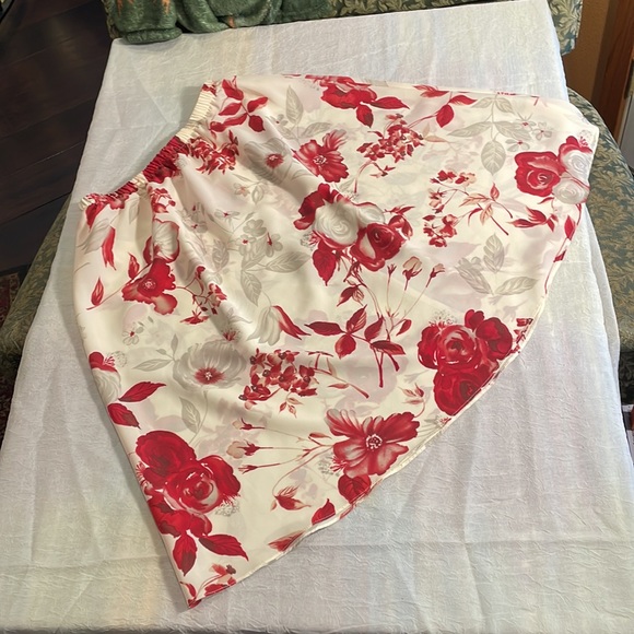 Vintage Willow Ridge 3-Piece Blazer, Floral Print Skirt & Scarf Set - Picture 4 of 7